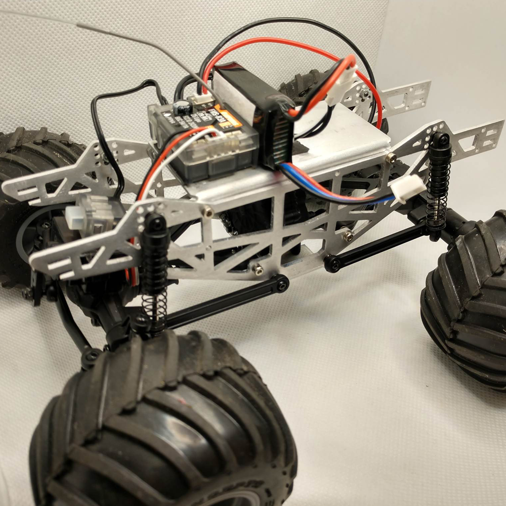 BMRC-ALsmasher - FCX24 Aluminum Smasher Chassis image 4