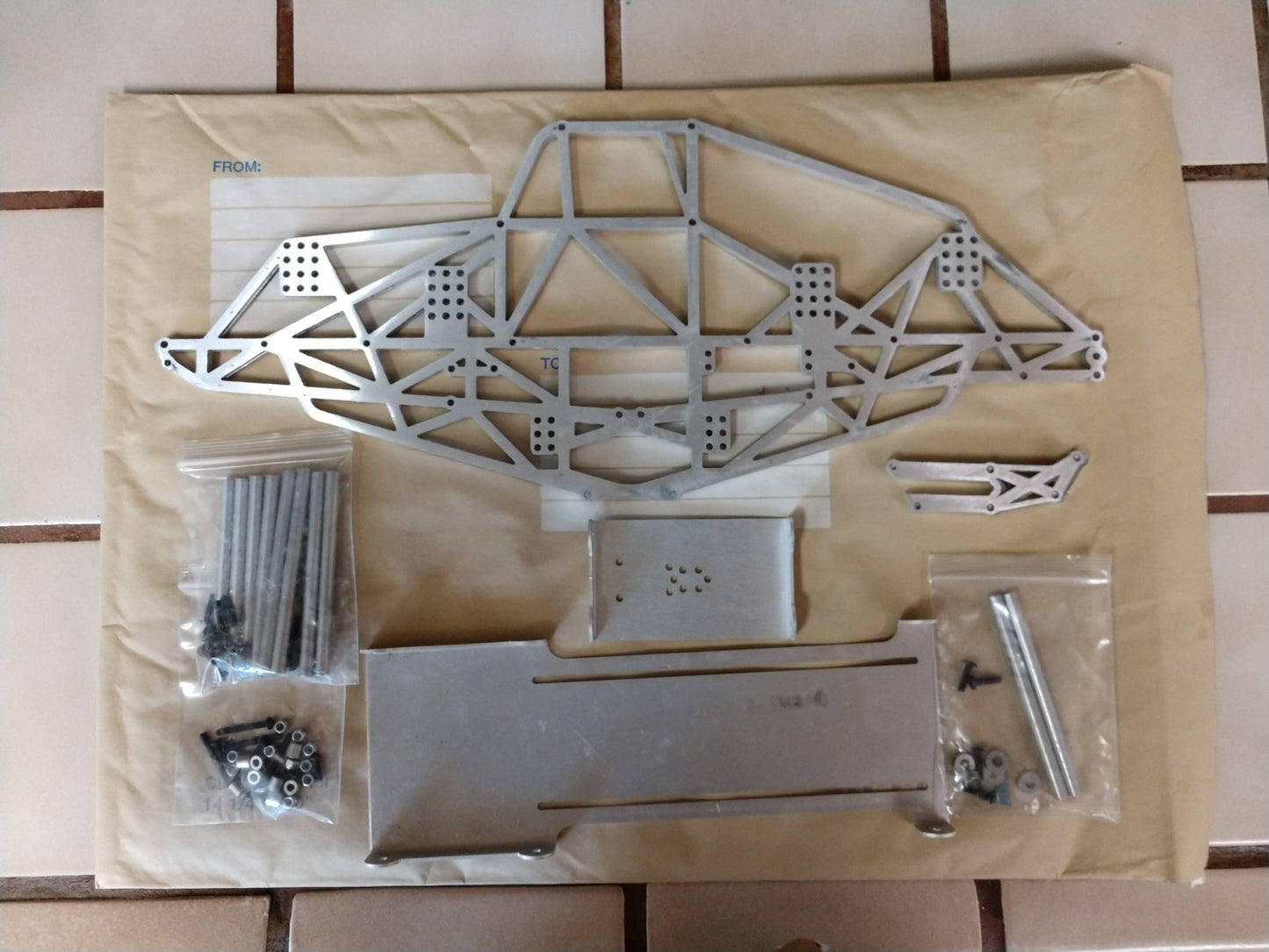 BMRC BRD Chassis - Caged, Basher Kit image