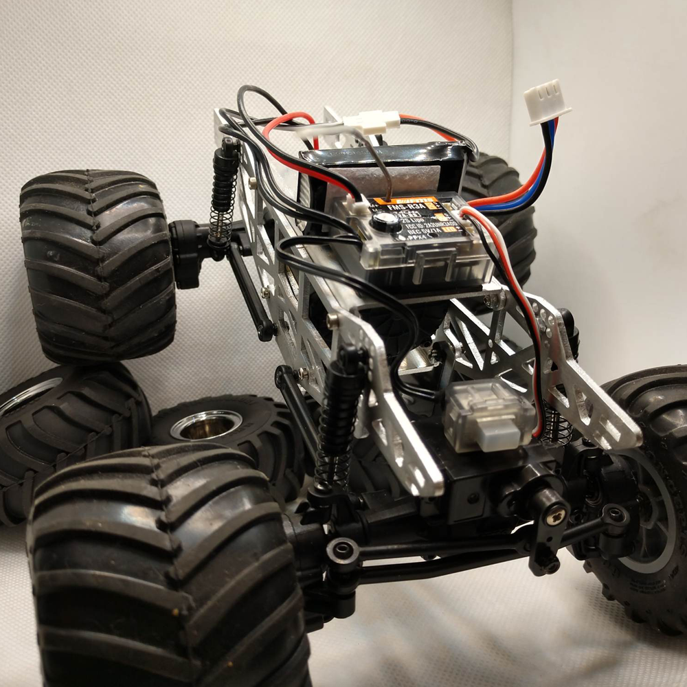 BMRC-ALsmasher - FCX24 Aluminum Smasher Chassis image 2