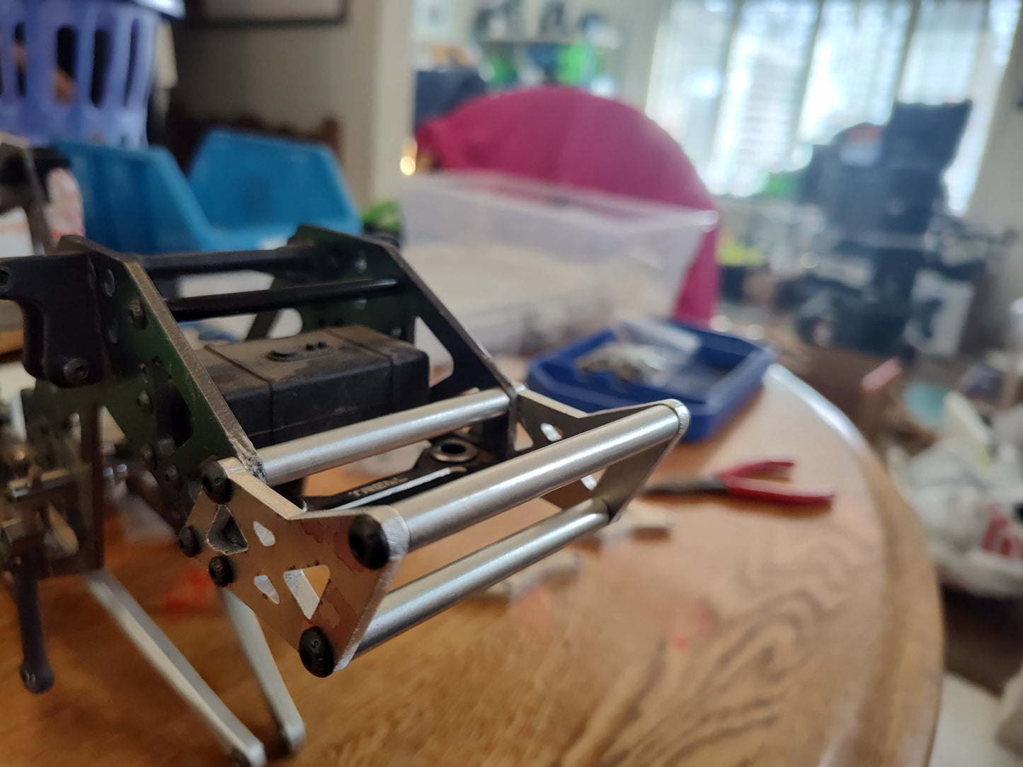 BMRC-ALUMwb Aluminum Wheelie Bar for Losi LMT image 1