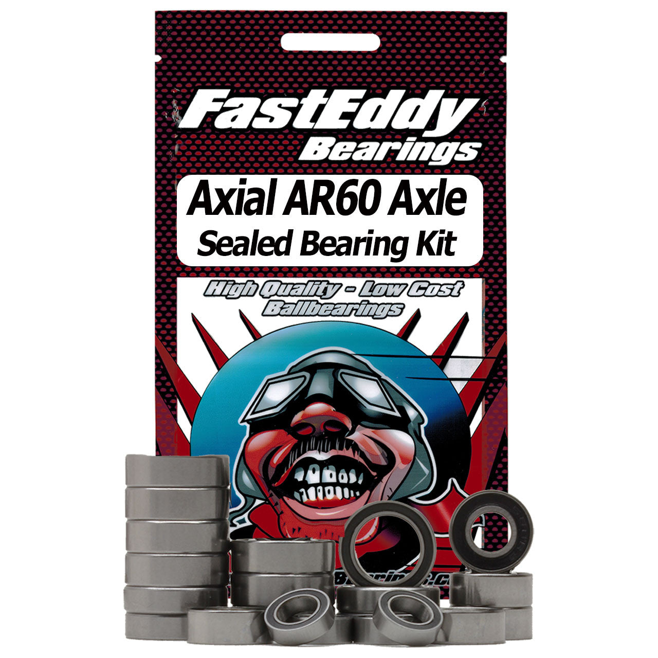 BMRC-AR60axle - Axial AR60 Axle Sealed Bearing Kit (Single Axle Set-Fast Eddy Bearings) image 0