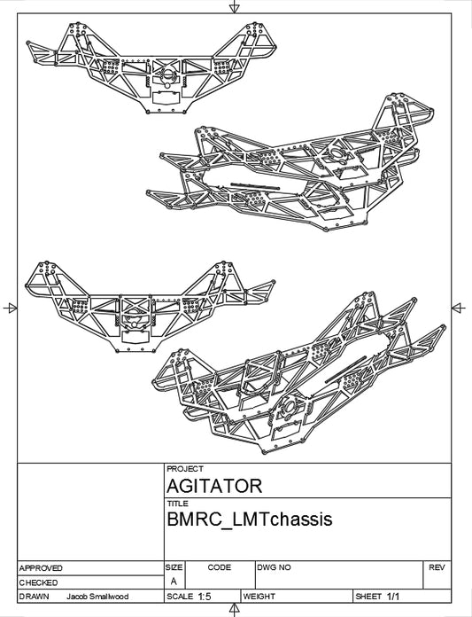 BMRC-AGIT - AGITATOR LMT CHASSIS image 1
