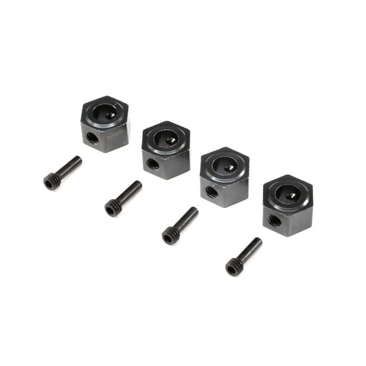 12mm Machined Wheel Hex (4): LMT